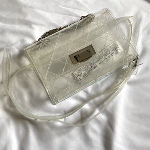 Zara transparent bum bag